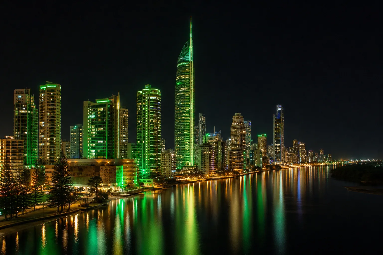 Editorial city guide graphic for Yabby Casino readers in Gold Coast, QLD
